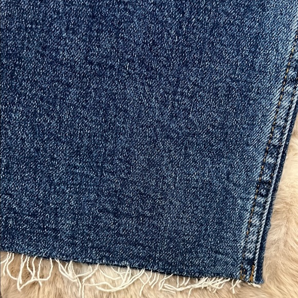 Redone Jeans Stovepipe Straight Leg Distressed Jeans Medium Wash 28 - Picture 7 of 11